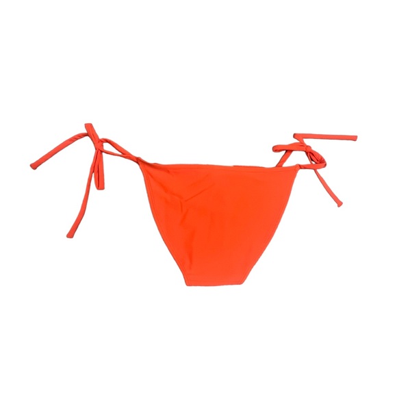 NWT Daughters of Summer Orange Adjustable Tie Bikini Bottom - Size XS - Picture 9 of 9